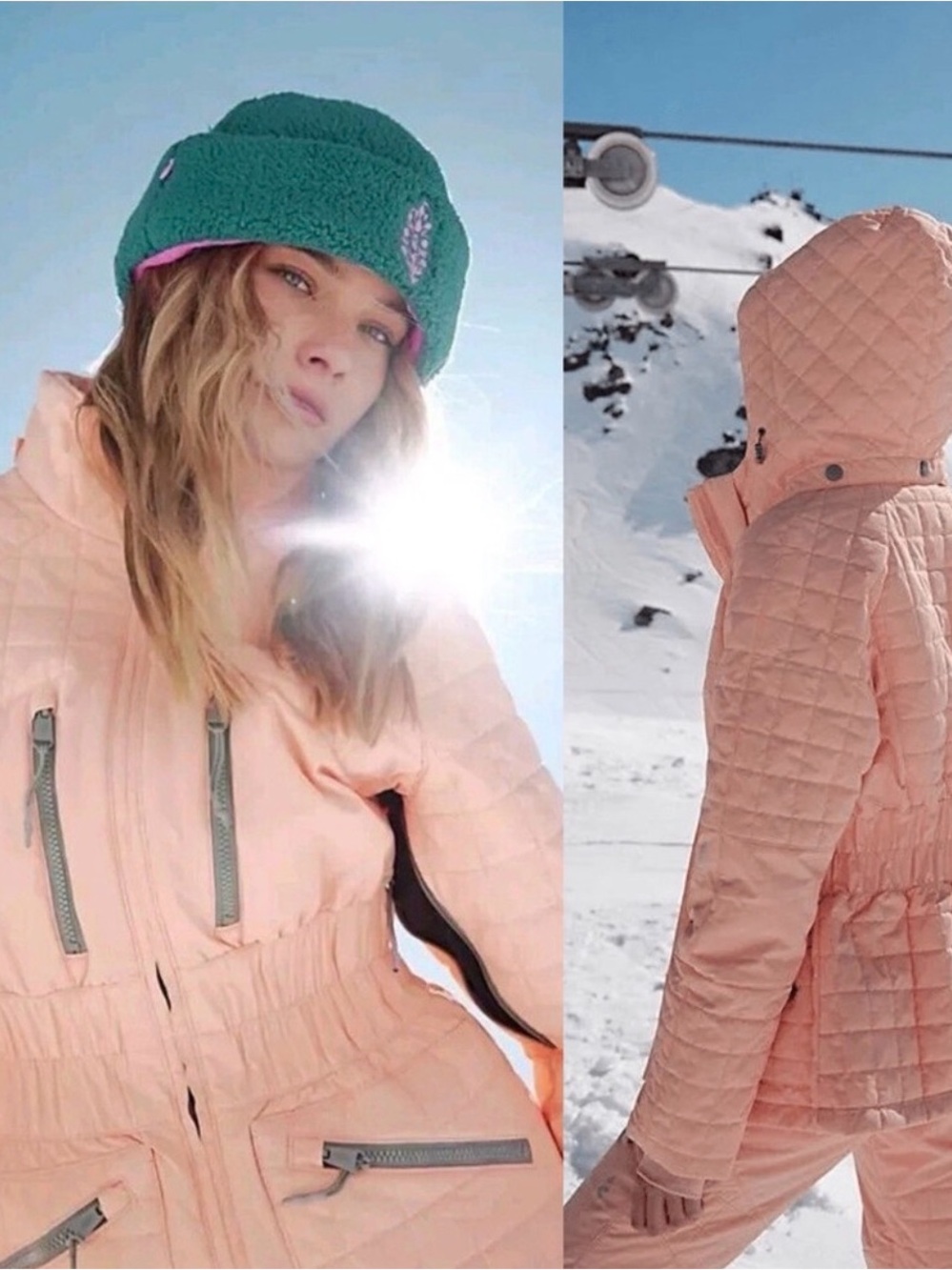 NWOT Free People All Prepped Ski Snow Jacket